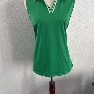 Tommy Bahama Green Polo Tank Top ~ new with tags